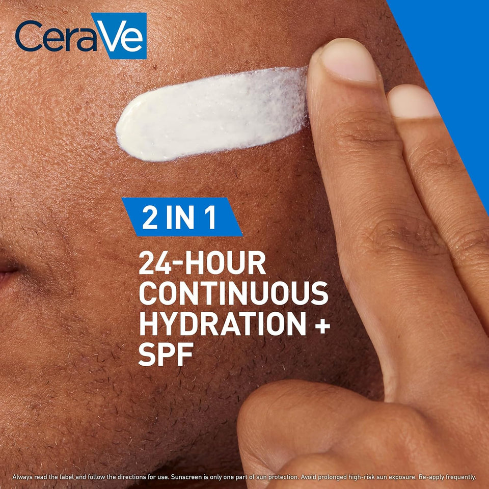 AM Facial Moisturising Lotion Normal to Dry Skin 52 ml UV Protection & Ceramides