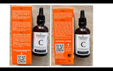 Organic Vitamin C Face Serum 2.11oz with Hyaluronic Acid & Niacinamide for Radiant Skin