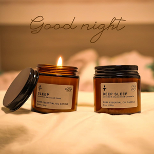 Lavender Sleep Candle Gift Set for Women & Men – Relaxation & Stress Relief Aromatherapy
