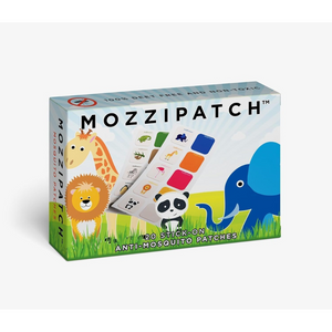 Mozzipatch Natural Mosquito Repellent Patches for Kids | 20 Count | DEET-Free & Long-Lasting