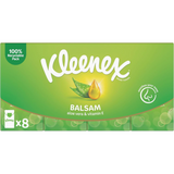 Ultra Soft 4-Ply Balsam Pocket Tissues with Aloe Vera – 8 Travel Packs (72 Tissues Total)
