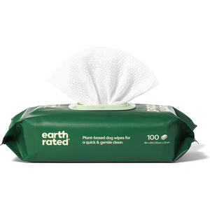 Unscented Pet Wipes for Dogs and Cats – Hypoallergenic Grooming Wipes, 100 Count