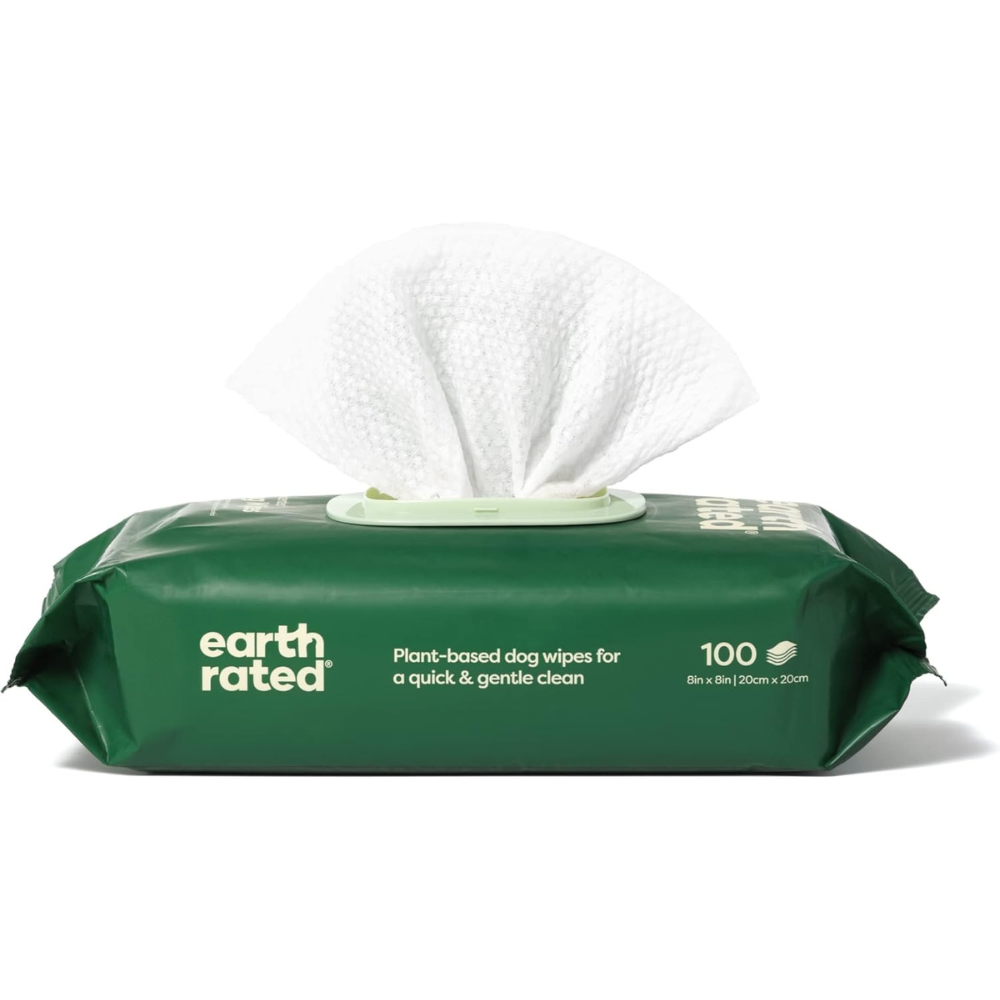 Unscented Pet Wipes for Dogs and Cats – Hypoallergenic Grooming Wipes, 100 Count
