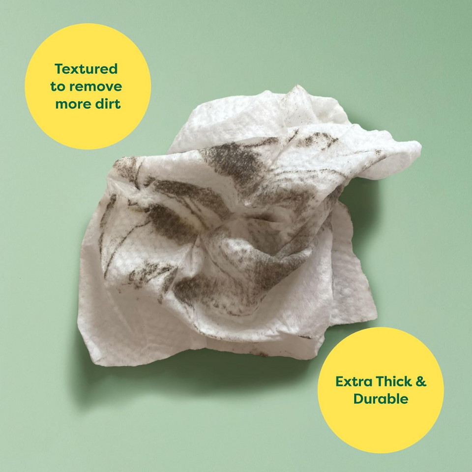 Unscented Pet Wipes for Dogs and Cats – Hypoallergenic Grooming Wipes, 100 Count