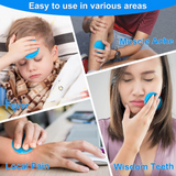 10 Pcs Reusable Hot Cold Gel Ice Packs for Kids & Adults – 7CM Mini Compress Pads