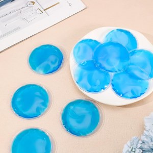 10 Pcs Reusable Hot Cold Gel Ice Packs for Kids & Adults – 7CM Mini Compress Pads