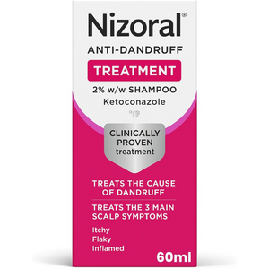 Anti-Dandruff Treatment Shampoo 60ml – Controls Itchy, Flaky Scalp with Ketoconazole