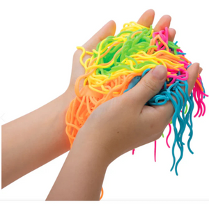 Stretchy Ramen Noodle Fidget Toy – Colorful Textured Sensory Stress Relief for Kids