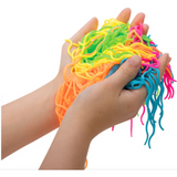 Stretchy Ramen Noodle Fidget Toy – Colorful Textured Sensory Stress Relief for Kids