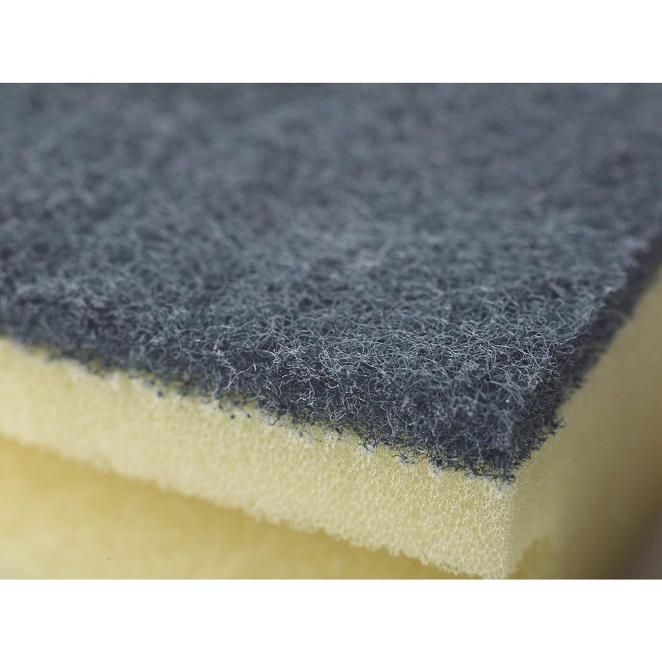 4-Pack General Purpose Sponge Scourers – Long Lasting, Anti-Grease, 6.8 x 4 x 8.6 cm