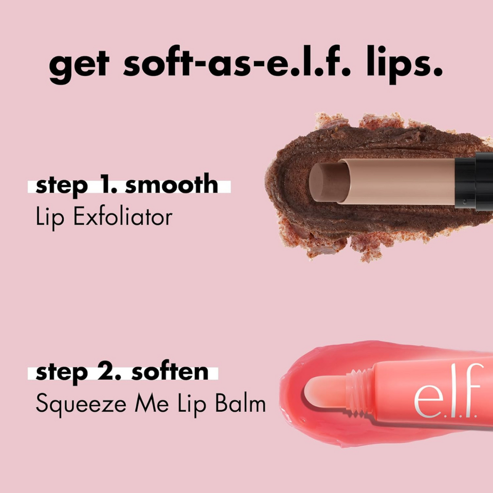 Squeeze Me Lip Balm Strawberry | Moisturizing Tinted Vegan Balm with Hyaluronic Acid 6g