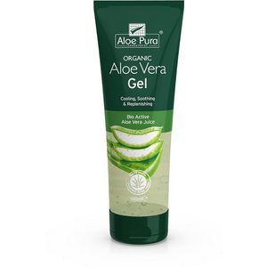 Organic Aloe Vera Gel 100ml | Soothing & Cooling for Dry, Irritated Skin | Vegan & SLS-Free