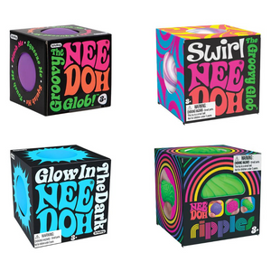 Teenie Groovy Glob Fidget Ball – Mini Squishy Stress Relief Toy for Kids (1 Random Style)