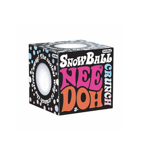 Snow Ball Crunch Stress Toy – Squishy Sensory Ball with Satisfying Snow Crunch Sound