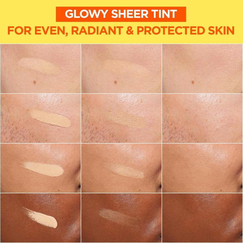 Garnier Vitamin C SPF50+ Brightening UV Fluid 40 ml – Sheer Glow for All Skin Types