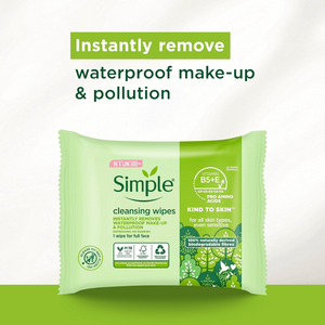 Biodegradable Cleansing Face Wipes for Sensitive Skin – 6x25 Waterproof Makeup Remover