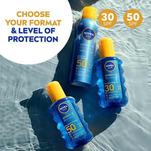 SPF 50 Sun Mist Spray 200ml – Water-Resistant UV Protection, Non-Greasy, Quick Absorption