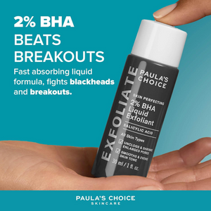 Skin Perfecting 2 % BHA Liquid Exfoliant 30 ml – Salicylic Acid Peel for Blackheads & Pores