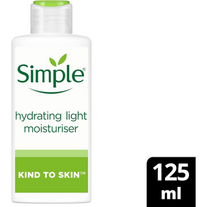 Hydrating Light Moisturiser for All Skin Types with Pro-Vitamins B5 & E, 125ml