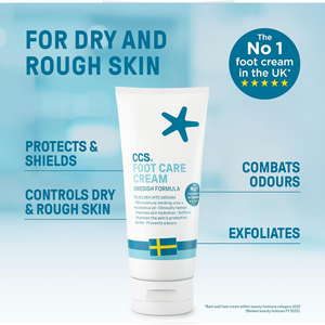 Foot Care Cream for Dry & Callused Feet, 10% Urea & Eucalyptus, Diabetic Friendly – 175ml
