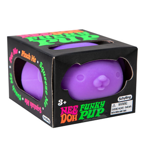Funky Pup Squishy Stress Ball Fidget Toy for Kids – Soft, Non-Toxic & Anxiety Relief