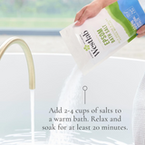 Reviving Epsom Bath Salt 1kg Pouch for Muscle Relief & Recovery – Pure & Unscented