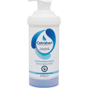 Moisturising Cream for Dry, Itchy, Sensitive & Eczema-Prone Skin – 475ml Fragrance-Free