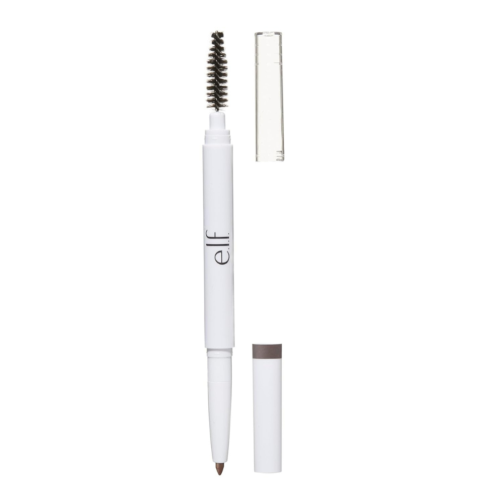 Instant Lift Dual-Sided Brow Pencil with Fine Tip & Spoolie, Natural Brown, 0.18g