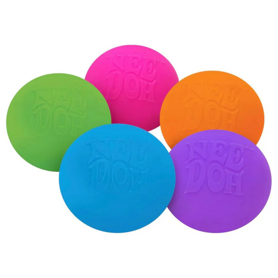 Classic NeeDoh Groovy Glob – Retro Squishy Stress Ball Fidget Toy for Kids & Adults
