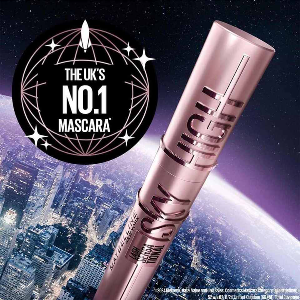 Sky High Volumizing & Lengthening Mascara | Flake-Free Washable Formula – 7.2ml