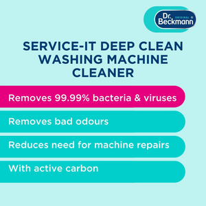 Deep Clean Washing Machine Cleaner Powder – Removes 99.99% Bacteria & Odours, 250g