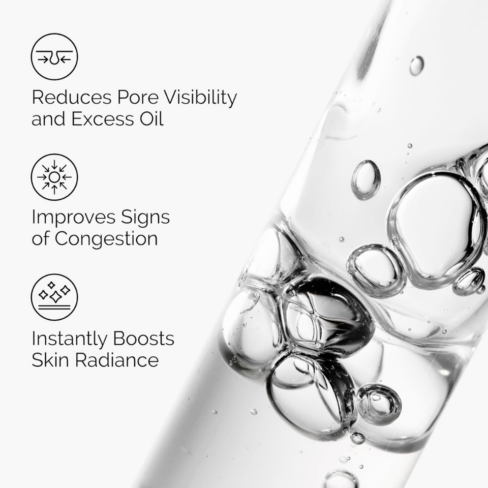 Niacinamide 10% + Zinc 1% Brightening Serum for Blemish-Prone Skin, 30ml | Vegan & Fragrance Free