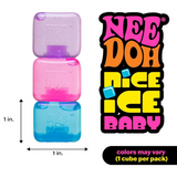 Nice Ice Baby Cube Fidget Toy – Squishy Jelly Stress Ball with Frosty Ice Look (1 Random)