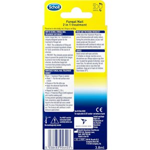 2-in-1 Fungal Nail Treatment Kit 3.8ml | Antifungal Solution with Nail Files, Fast Drying