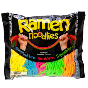 Stretchy Ramen Noodle Fidget Toy – Colorful Textured Sensory Stress Relief for Kids