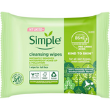Biodegradable Cleansing Face Wipes for Sensitive Skin – 6x25 Waterproof Makeup Remover