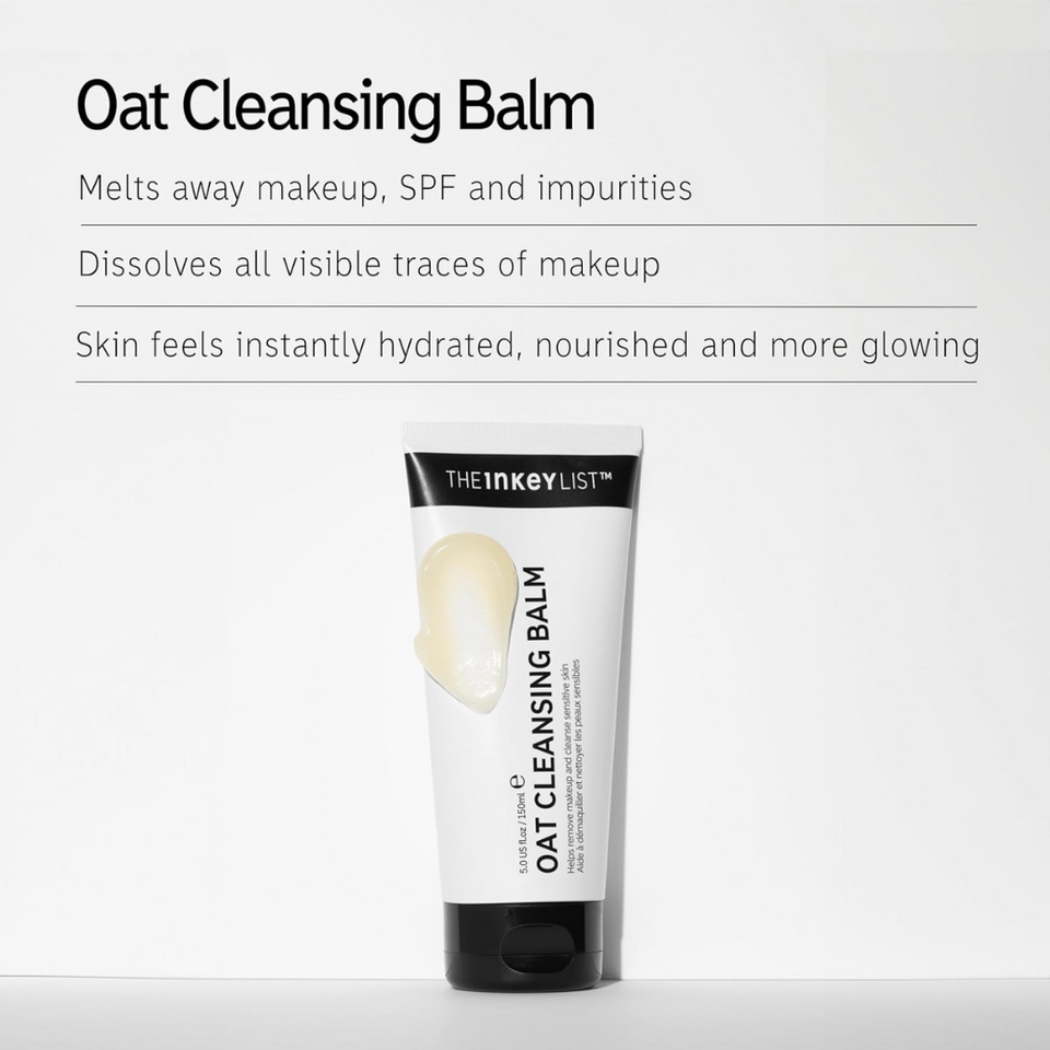 Oat Cleansing Balm 150ml – Gentle Makeup Remover for All Skin Types, Vegan & Nourishing