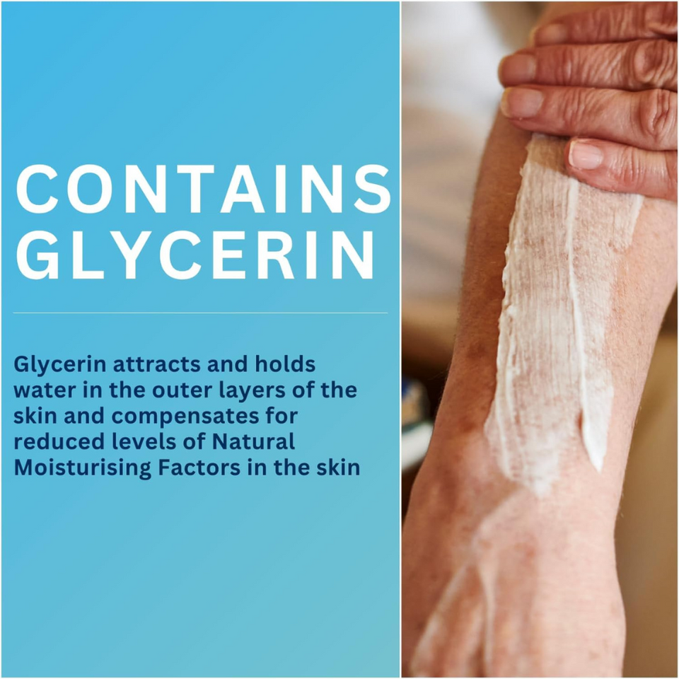 Moisturising Cream for Dry, Itchy, Sensitive & Eczema-Prone Skin – 475ml Fragrance-Free