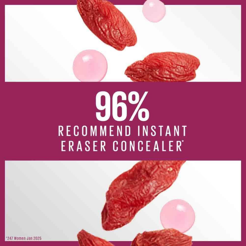 Instant Anti Age Eraser Concealer – 01 Light, Dark Circles & Blemishes, Semi-Matte Finish