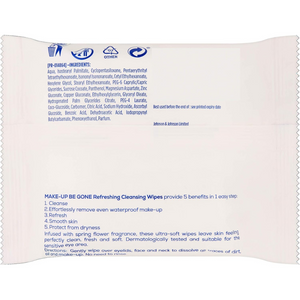 Makeup Remover Wipes for Normal Skin | Alcohol-Free Cleansing Wipes - 25 Count