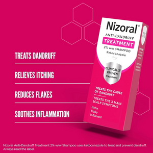 Anti-Dandruff Treatment Shampoo 60ml – Controls Itchy, Flaky Scalp with Ketoconazole