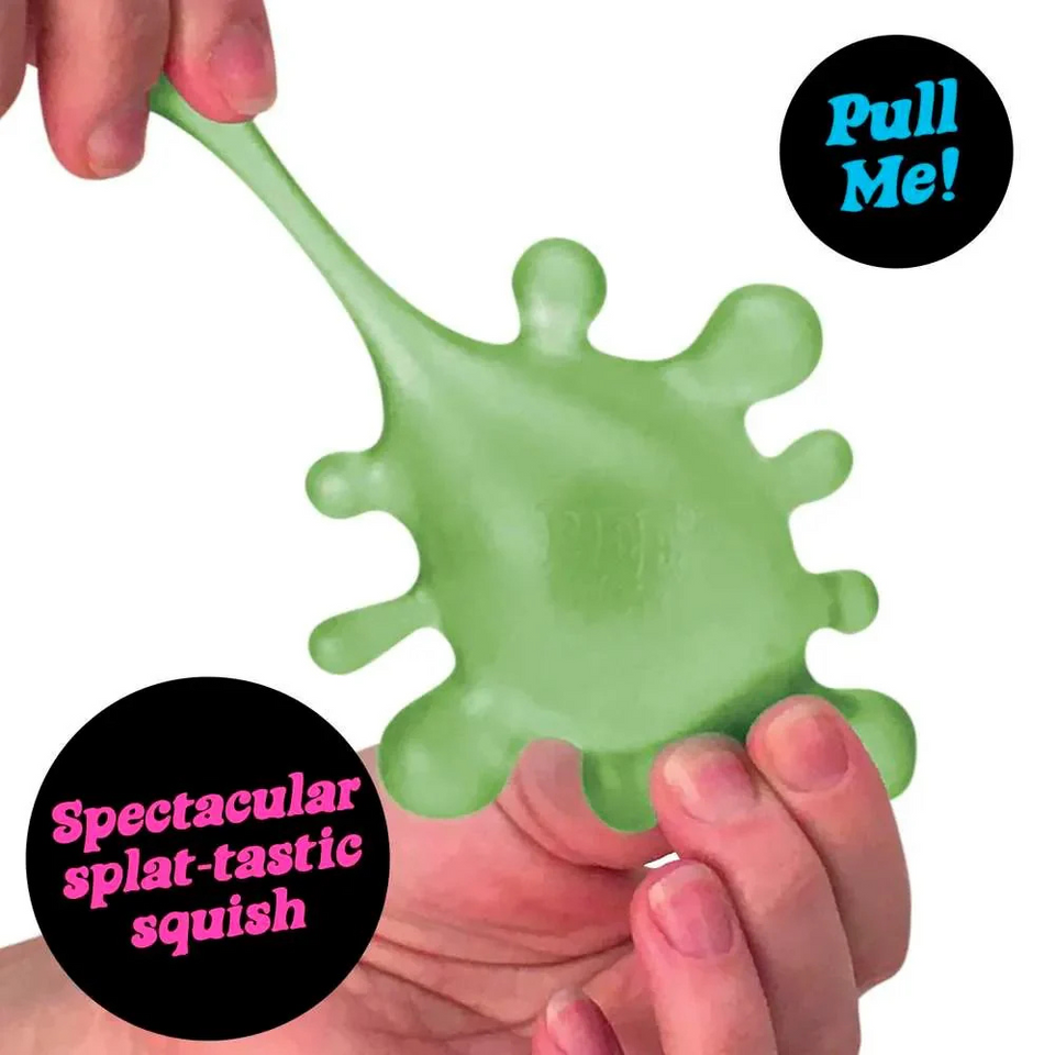 Sploot Splat Stretchy Fidget Toy – Squishy Blob-Like Sensory Ball for Kids (1 Random Color)