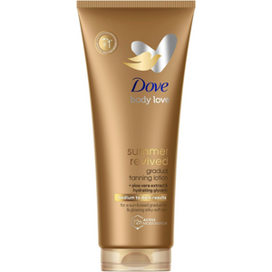 Gradual Tanning Lotion for Medium to Dark Skin, Natural Glow & Moisture, 200ml