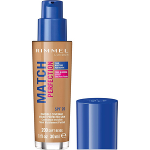 Soft Beige 200 Foundation | Medium Coverage, SPF 20, 24H Hydration & Natural Finish (30ml)  📝