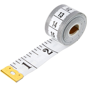 Dual Sided Body Measuring Tape 60 Inch/150cm with BMI App & eBook | Sewing & Waist Use
