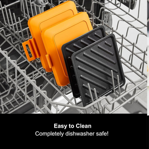 Microwave Toastie Maker & Grill – Non-Stick, Silicone, Compact, Dishwasher Safe