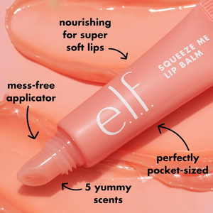 Squeeze Me Lip Balm Strawberry | Moisturizing Tinted Vegan Balm with Hyaluronic Acid 6g