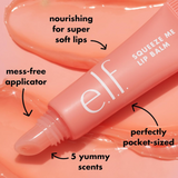Squeeze Me Lip Balm Strawberry | Moisturizing Tinted Vegan Balm with Hyaluronic Acid 6g