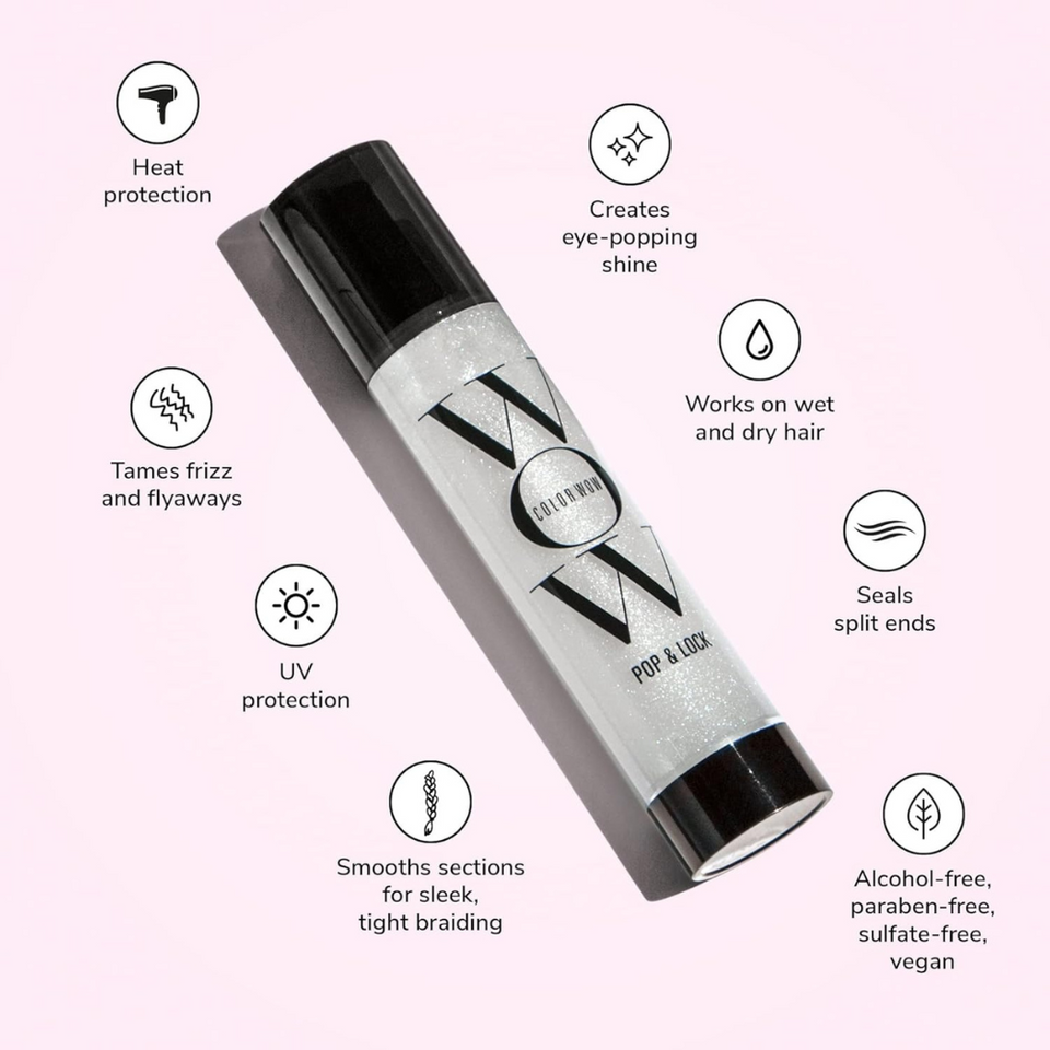 Frizz Control & Glossing Hair Serum with Heat Protection – Shine & Moisture, 55ml