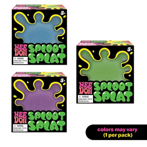 Sploot Splat Stretchy Fidget Toy – Squishy Blob-Like Sensory Ball for Kids (1 Random Color)